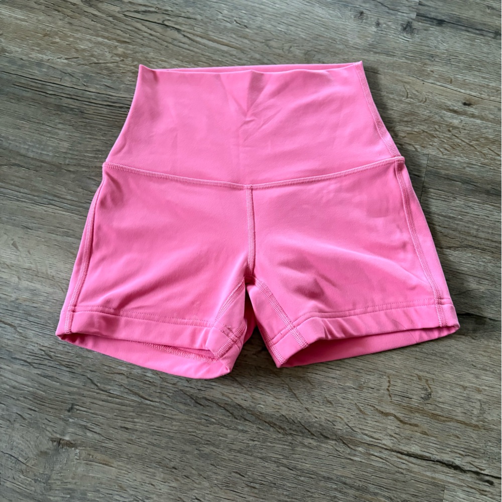 Lululemon Athletica Pink Bike Shorts